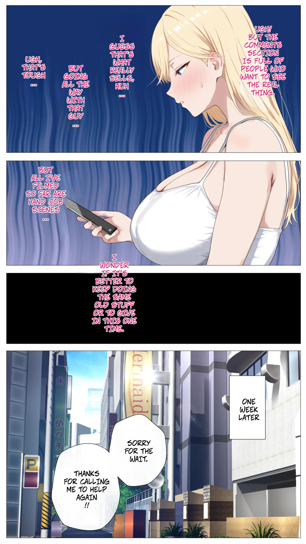 hentai manga The “Salty” Gal Who Wants to Make Money Streaming and the Introvert